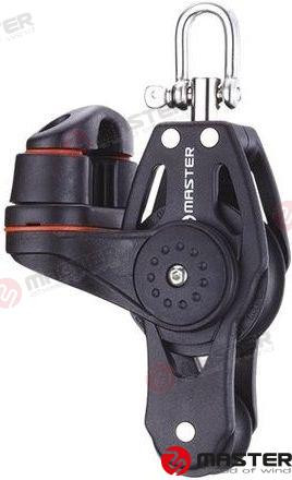 Recmar - 40mm Sgl Fdl/ Swvl Shkl Block (mvbb0421f)