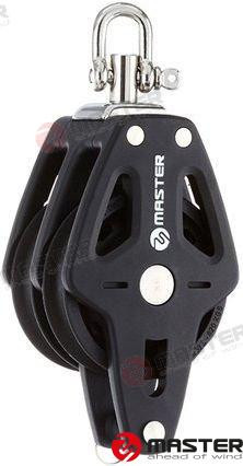Recmar - 50mm Dbl/bkt/swvl Shkl Block (mvbp0504f)