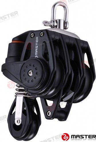 Recmar - 57mm Rcht / Tpl/bkt Blk/ Swiv (mvra0523f)