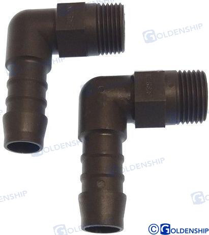 Recmar - 90dg Polyamide 3/8 - 12 2 (gs30124)