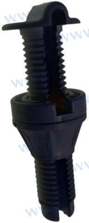 Recmar - Cea Cap Bkhd Pass-thru Blk (thth-cc1)