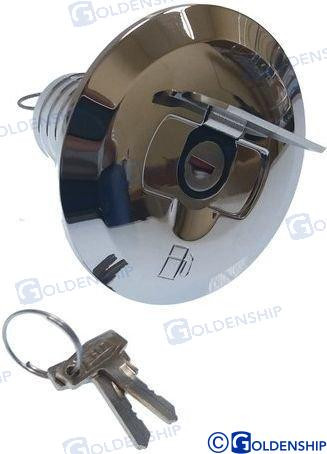 Recmar - Deck Fill -fuel- W/key 38mm (gs31105)