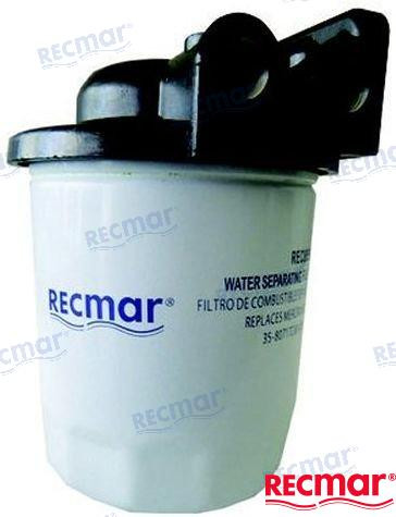 Recmar - H20 Separating Fuel Filter Kit (rec24952)