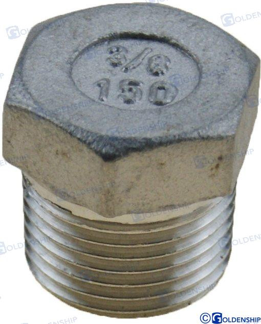 Recmar - Hex Head Plug 3/8 (gs30580)