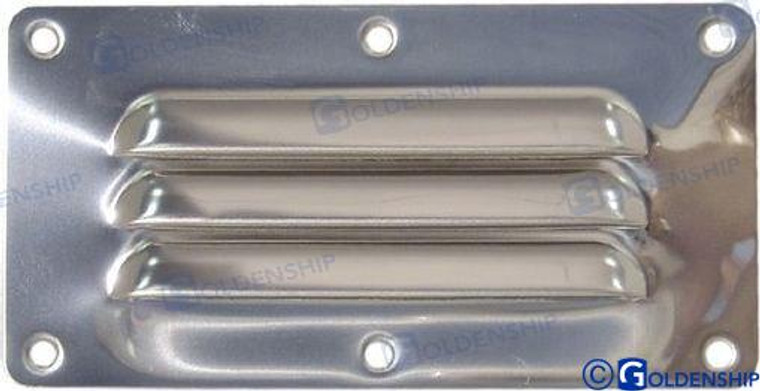 Recmar - Louver Vent Ss 127x65x08 (gs31175)
