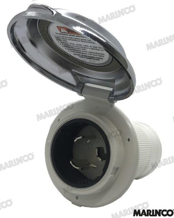 Recmar - Power Inlet 50a 125/250v 4/c (gs11386)