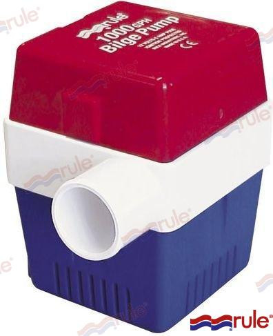 Recmar - Pump Rule 12 V 1000 Gph (ru20a)