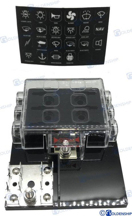 Recmar - Splashproof Switch Pnl (4) (gs11410)