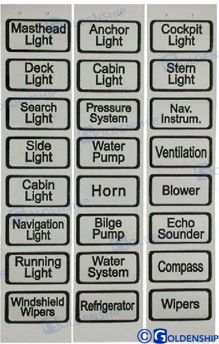 Recmar - Stickers Label Wht (gs41465)