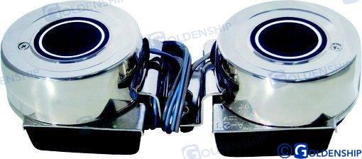 Recmar - Twin Elec Horn Ss 12v (114 Db) (gs12002)
