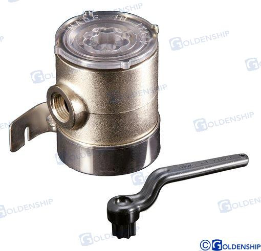 Recmar - Water Strainer "iseo" - 3/8" (gs30410)