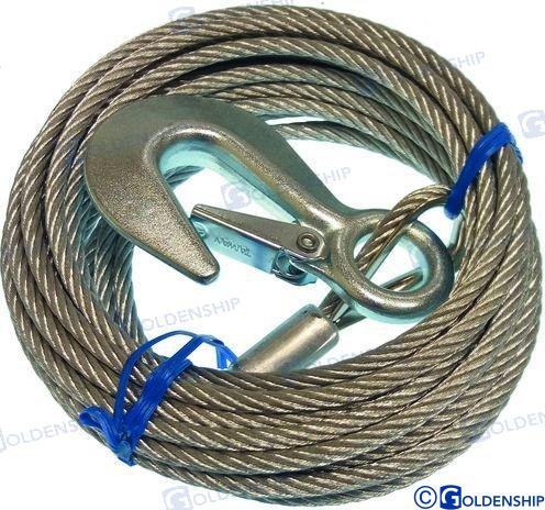 Recmar - Winch Cable & Hook Dia5mm*6m (gs76036)