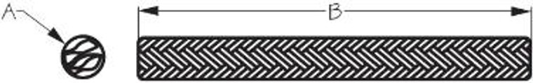 Sea Dog Marine - 2 Braided Nylon 1/2"x600' - - Sea-dog Line (302112600bk)