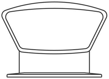 Sea Dog Marine - 3pvc Low Profile Cowling Vent (727130-3)