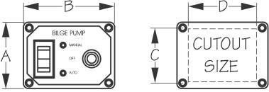 Sea Dog Marine - Bilge Pump W/circuit Breaker (423040-1)