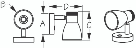 Sea Dog Marine - Cabin Reading Light Led (400710-3)