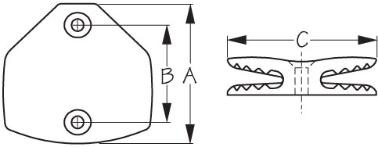 Sea Dog Marine - Cl202 Horizontal (002020-1)