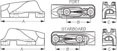 Sea Dog Marine - Cl278  Side Entry Micro (port) (002780-1)