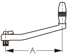 Sea Dog Marine - Fbgls Nylon Locking Winch Handle - Sea-dog Line (604080)
