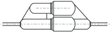 Sea Dog Marine - Inline Dual Fuse Holder  15 Amp (420563-1)