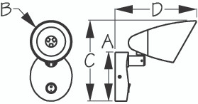 Sea Dog Marine - Led Cabin/reading Light (400730-3)