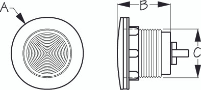 Sea Dog Marine - Light Bulb 906 Wdg Base 12v-.69a (441906-1)