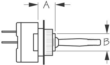 Sea Dog Marine - Long Toggle Switch - On/off (420460-1)