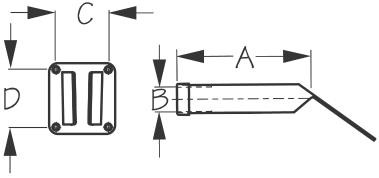Sea Dog Marine - Mounting Plate For 325190 (325199-1)