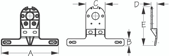 Sea Dog Marine - Nylon License Plate Bracket (753250.00)