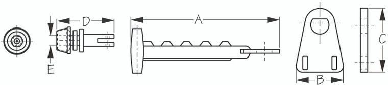 Sea Dog Marine - Nylon Side Vent Adjuster Kit (324380-1)