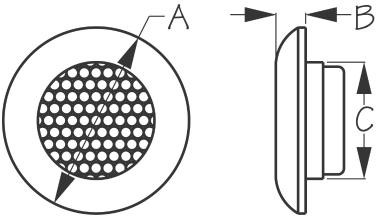 Sea Dog Marine - Plastic Crtsy Light - Sea-dog Line - 401647 (401647-1)