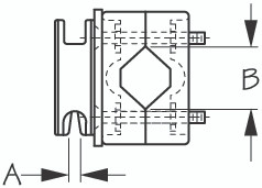 Sea Dog Marine - Rail Mount Loop Clt Fender Holder (327110-1)