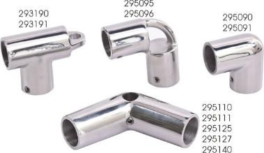 Sea Dog Marine - Stainless Steel 125dg Bow Form 1" (295126-1)