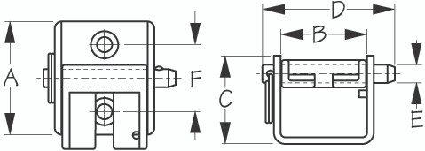 Sea Dog Marine - Stainless Steel Chain Stopper 5/16"- 3/8" (321825-1)