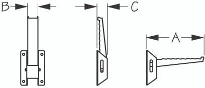 Sea Dog Marine - Stainless Steel Folding Step-stamped (328025-1)