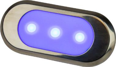 Sea Dog Marine - Stainless Steel Led Crtsy Oblong Light - Sea-dog Line (401409-1)