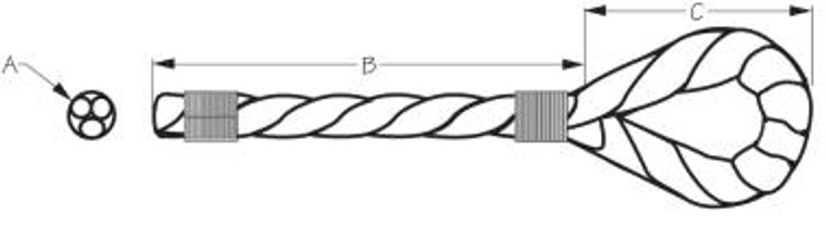 Sea Dog Marine - Twisted Nylon Dock Line 5/8x50' (301116050bk-1) Sea Dog Marine - Twisted Nylon Dock Line 5/8x50' (301116050bk-1)