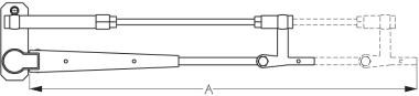 Sea Dog Marine - Wiper Arm Adjustment Pantographic 17 (413322-1)