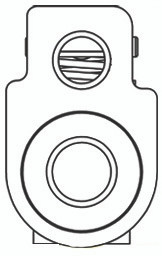 Sea Star Solutions - 5/16 Fuel Connector - Seastar Solutions (033471-10)
