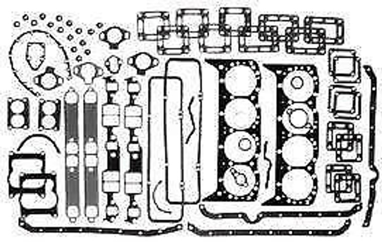 Sea Star Solutions - Mercruiser - Oh Gasket Set 305/350 (118-4386)