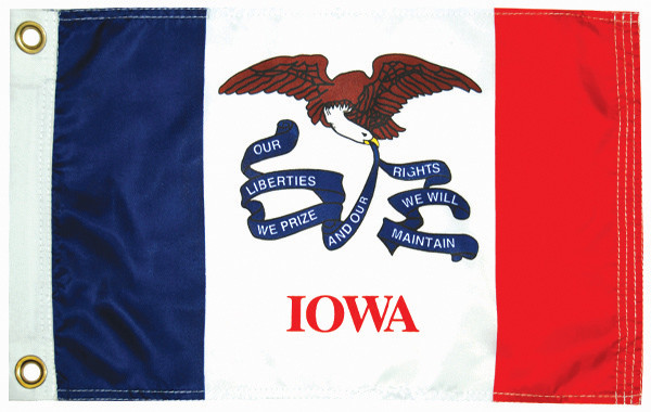 Taylormade - Iowa  Flag 12x18 (93101)