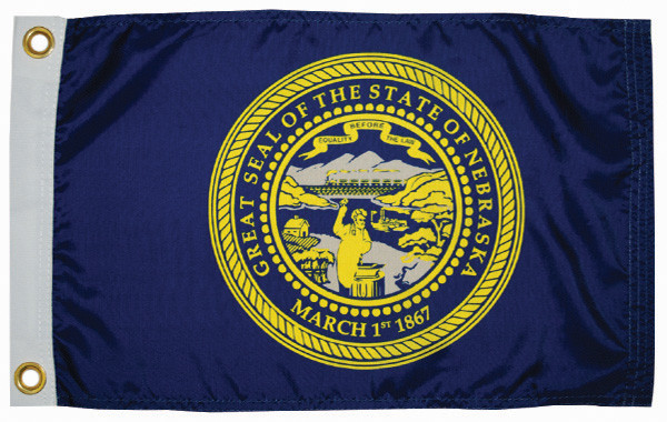 Taylormade - Nebraska Flag 12x18 (93113)