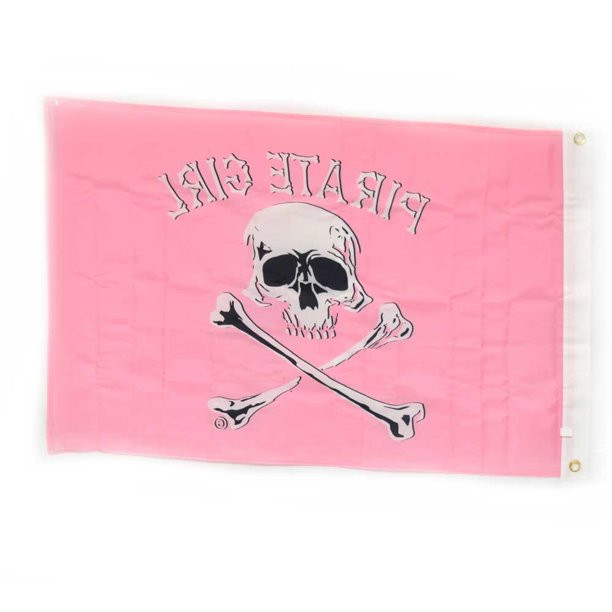Taylormade - Pirate Girl 24x36  Flag (1792)