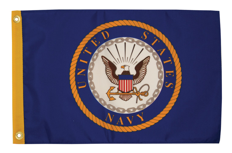 Taylormade - Us Navy Seal 12x18 Flag (1619) Taylormade - Us Navy Seal 12x18 Flag (1619)
