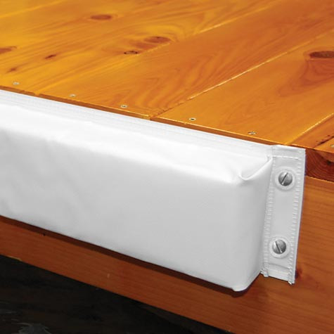 Taylormade - Vinyl Covered Dock Bumper Wht (344)