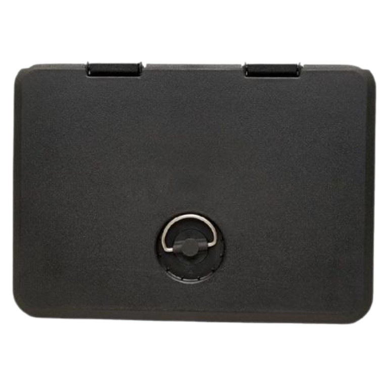 Th Marine - 13x17 Non-locking Hatch-black (hat-1317-1-dp)