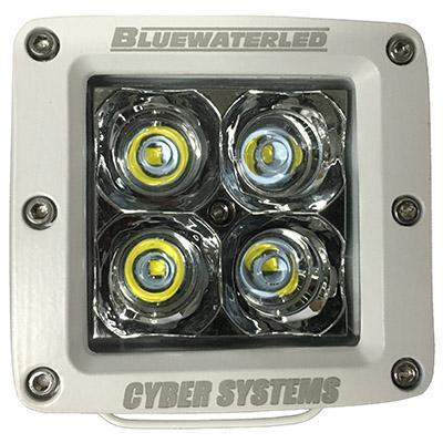 Th Marine - Cyberlite Led Light-white-spot (ledbw-901-2-w-dp)