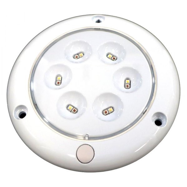 Th Marine - Led Low Prof Aluminum Housing Round Dom (led-39859-dp)