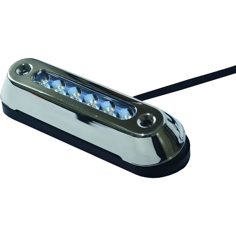 Th Marine - Stainless Steel Bzl Led Oval Underwater Light (led-sm7815-w-dp) Th Marine - Stainless Steel Bzl Led Oval Underwater Light (led-sm7815-w-dp)