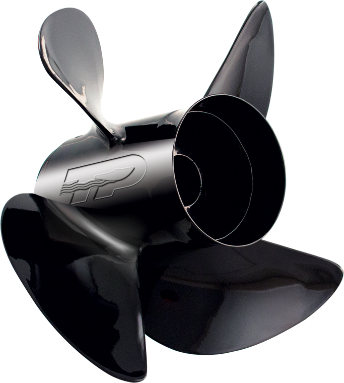 Turning Point Propellers - 14x11 Aluminium Four Blade Right Hand Rotation Prop Hustler (21431130)